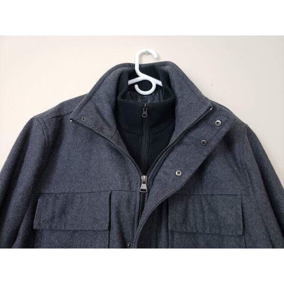Marc New York Andrew Marc Mens Jacket Coat Sz XXL Gray Zip Heavyweight Gorpcore - Picture 3 of 11